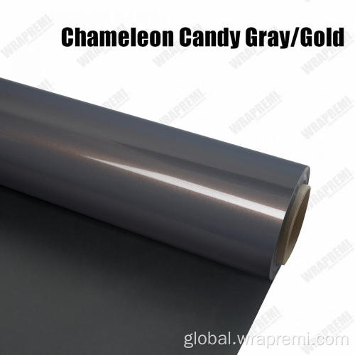 Chameleon Glossy Candy True Gloss Chameleon Candy Metallic Car Wrap Factory